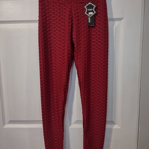 Honeycomb Fabric Leggings